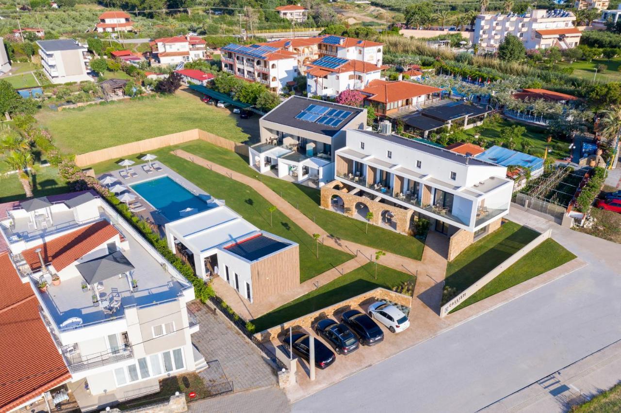 Callisti Suites Sarti Buitenkant foto